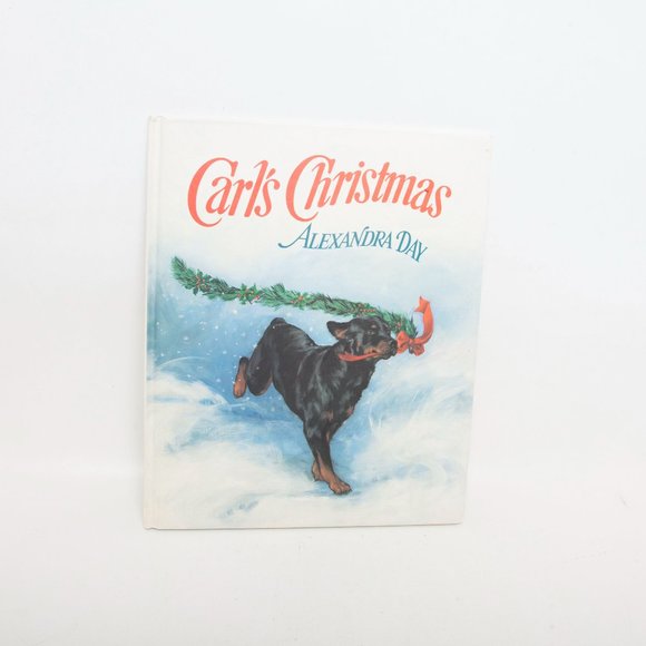 Vintage Carl's Christmas Hardcover Book First Edition 1990 Printed in Hong Kong - Picture 1 of 6